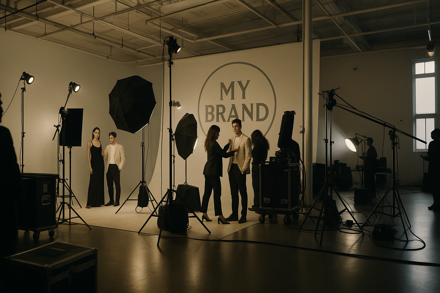 My Brand fashion editorial campaign by Link AI Agency