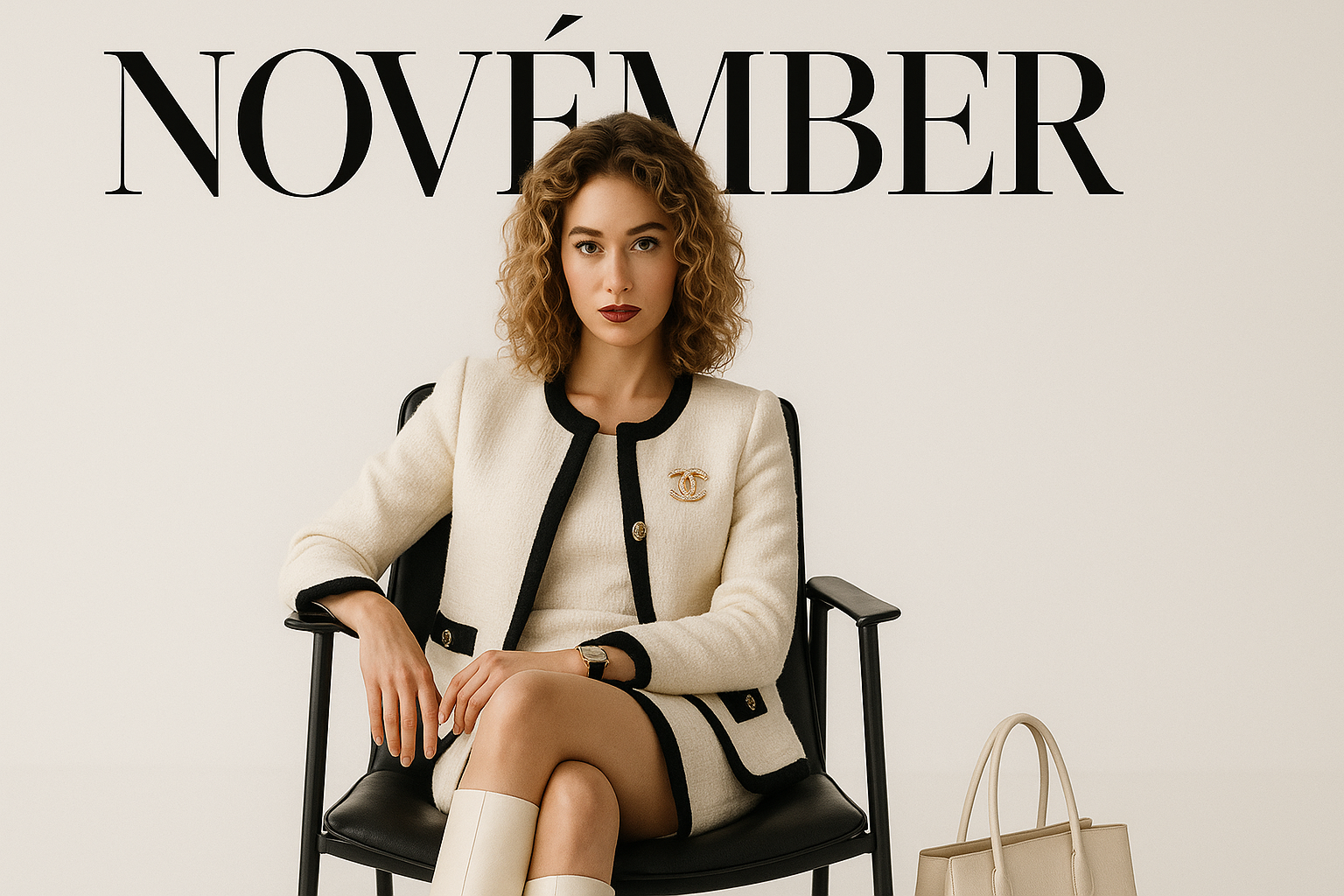 Novémber by Jessica Jalink — founder brand campaign by Link AI Agency